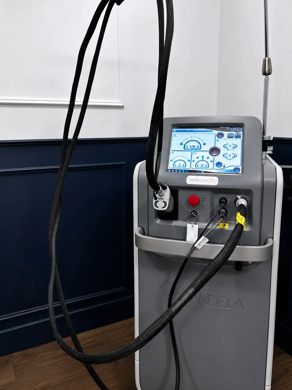 Le laser Candela GentleMax Pro installé au centre laser Sénéchal Laser Clinic à Wattrelos.